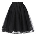 Belle Poque Vestido retro de luxo feminino Vestido vintage 3 camadas Tulle Netting Crinoline Petticoat Underskirt BP000229-1